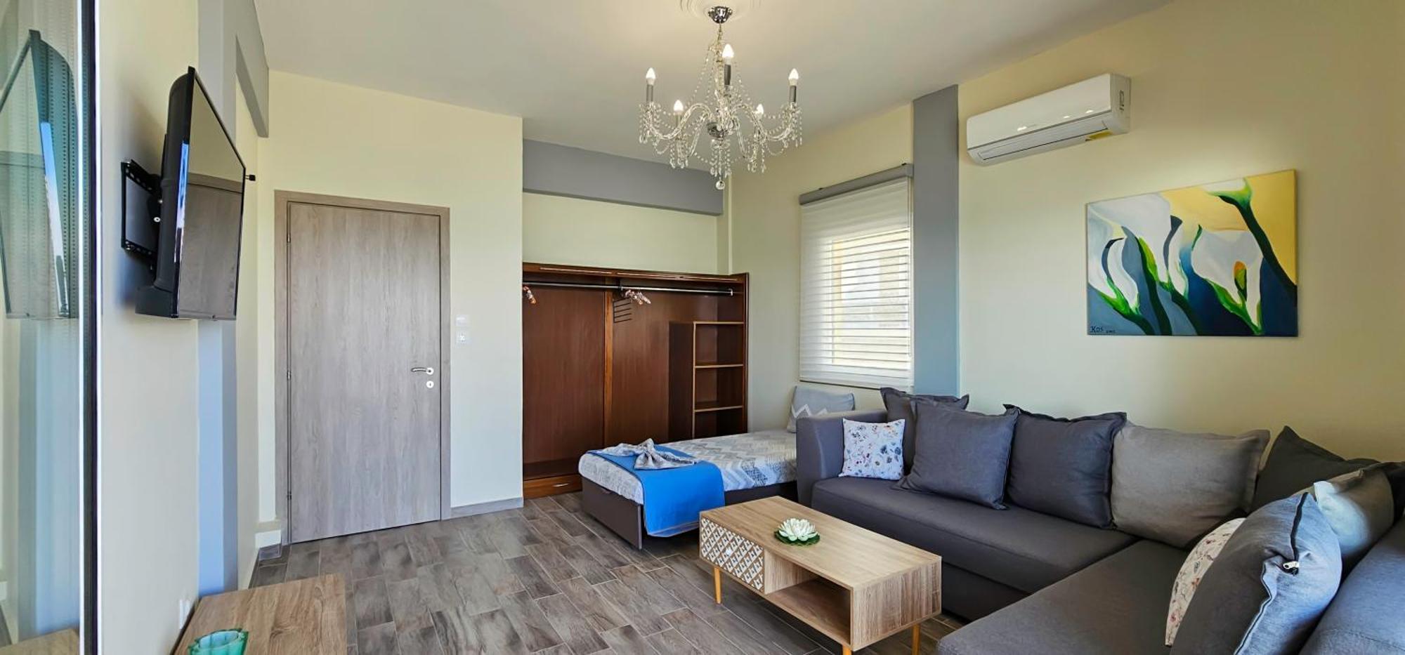 Hara Apartment In Front Of The Beach Paralía Exterior foto